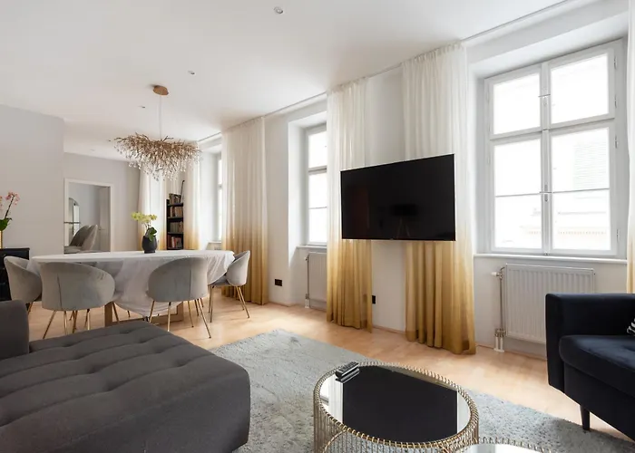 Luxurioeses Mitten Im Zentrum In Ruhelage Mit Ac Apartamento Viena